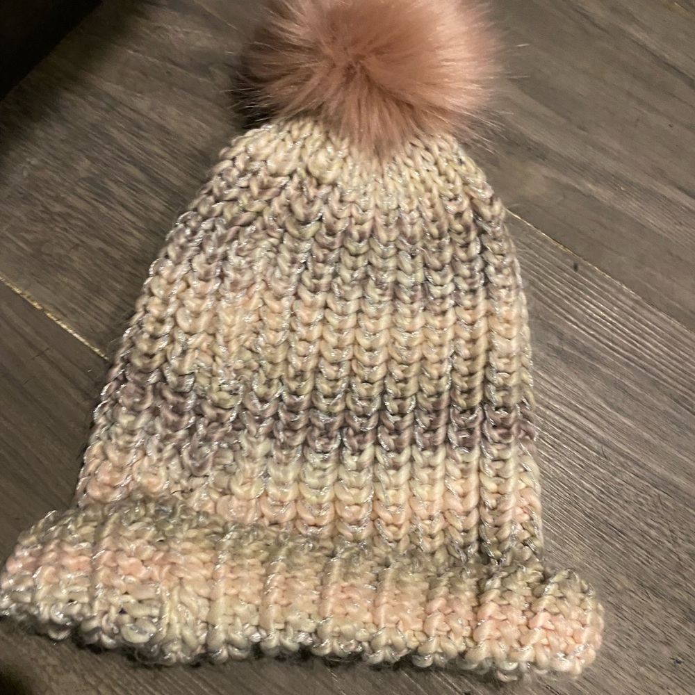 Chunky Knit Beanie with Pom Pom